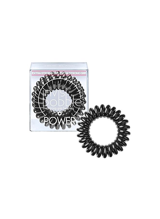 Power Strong Grip Hair Ring True Black 14grams