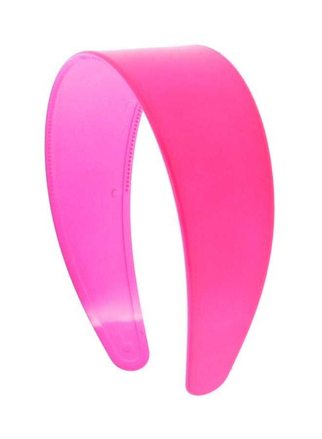 Hard Teeth Headband Pink 2inch