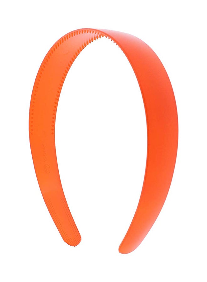 Hard Teeth Headband Orange 1inch