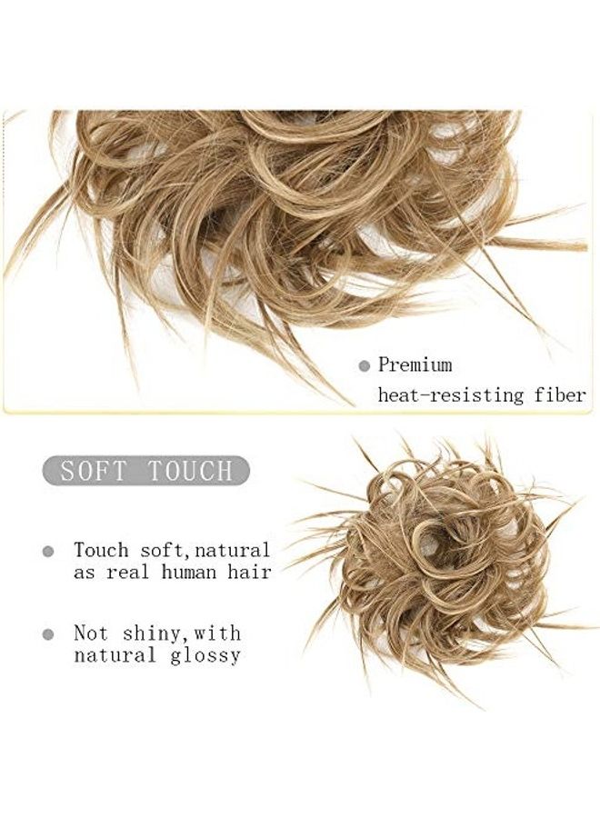Updo Messy Bun Extension Brown