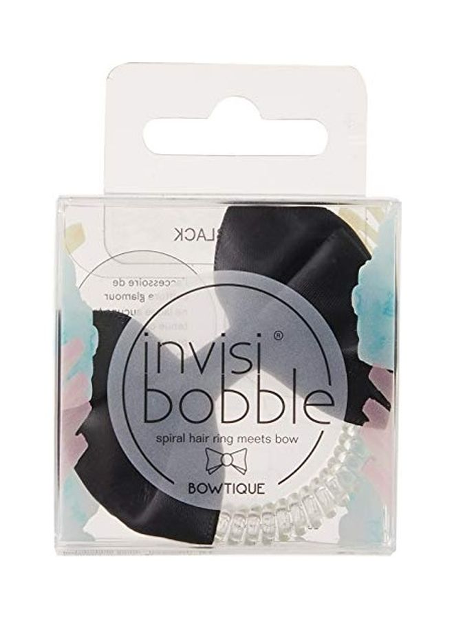 Bowtique True Hair Tie Black