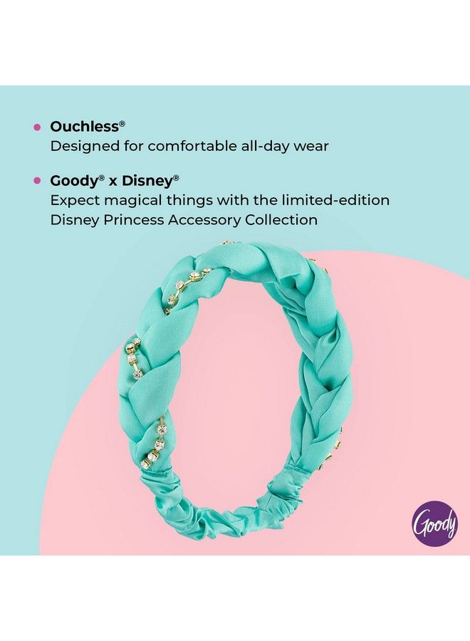 Ouchless Braided Headband For All Hair Types Disney Princess Jasmine Comfort Fit For Allday Wear Beautiful Design For Instant Style Painfree Accessories For Women Men Boys & Girls