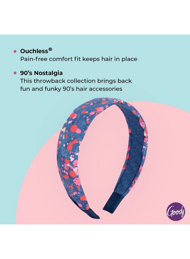 Oody Kids Ouchless Classic Headband 1 Count Nostalgia Collection For All Hair Types Beautiful Design For Instant Style Painfree Hair Accessories For Women Men Boys And Girls