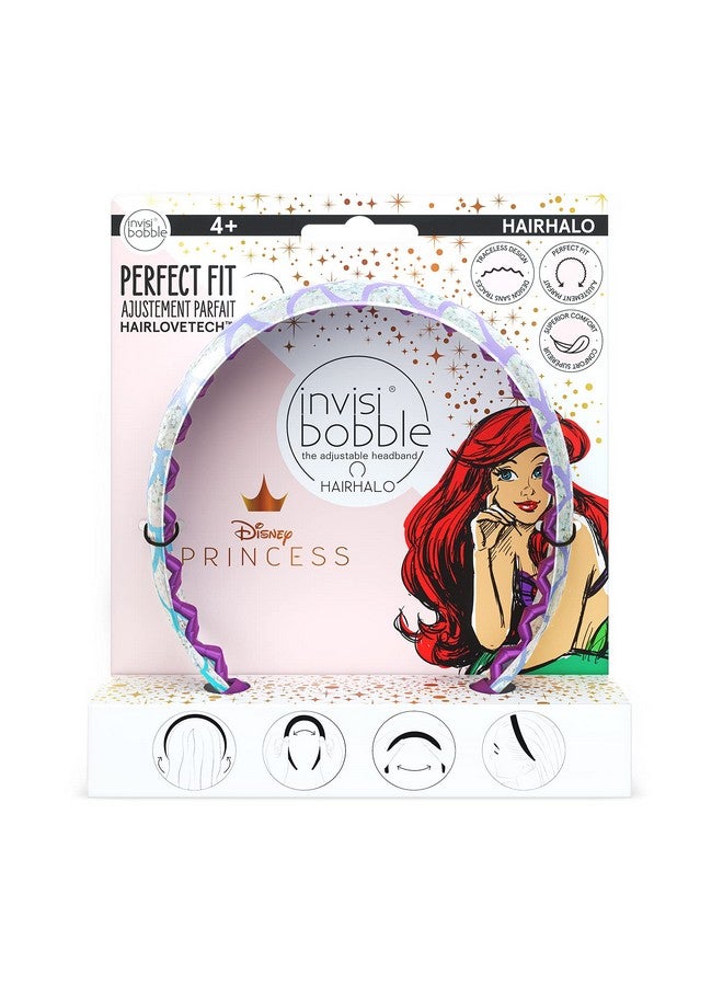 Hairhalo The Adjustable Headband Disney Princess Ariel Hairbands Made For Everyone Individually Adapted To The Shape Of The Head And Worn All Day With No Pain Or Uncomfortable Pressure