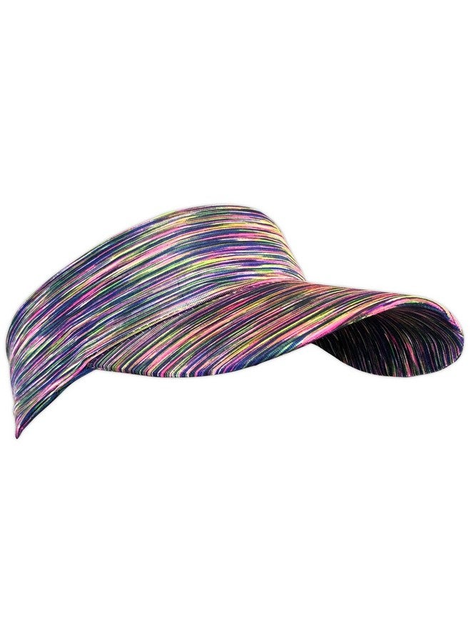 Sporty Visor Headwrap Super Stretchy And Comfy One Size Assorted Colors (1Count)