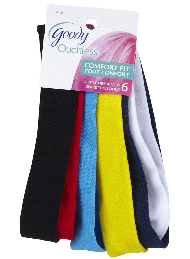 Ouchless Comfort Fit Headbands 6 Count (32109)