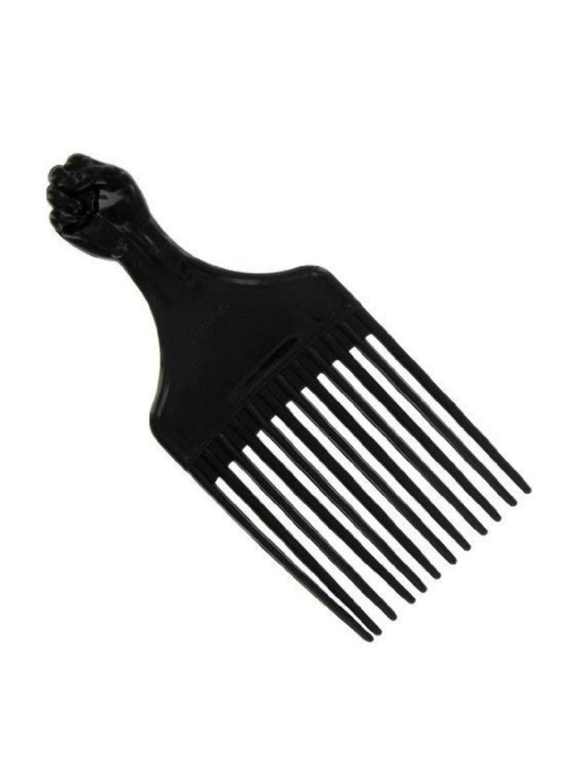 Afro Hair Pick Black 7inch