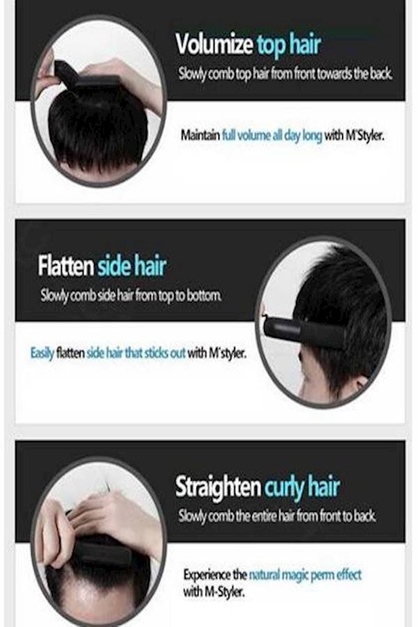 Hair Styling Comb Black