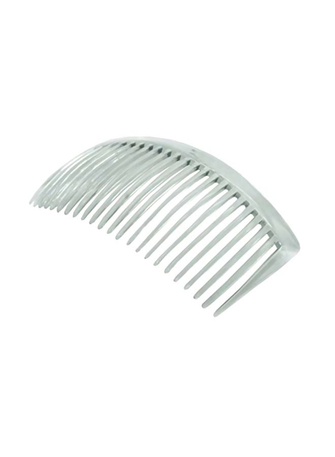 2-Piece Side Comb Silver 11cm