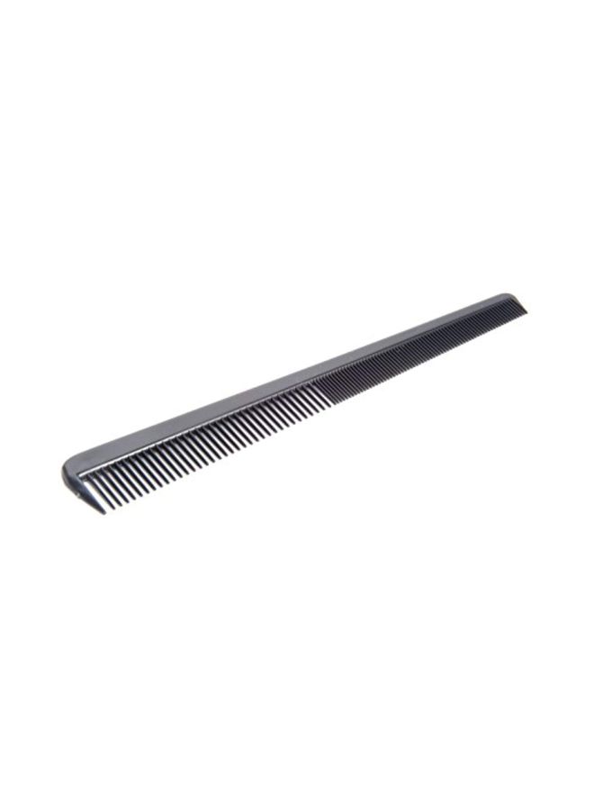12-Piece Barber Comb Black 7.5inch