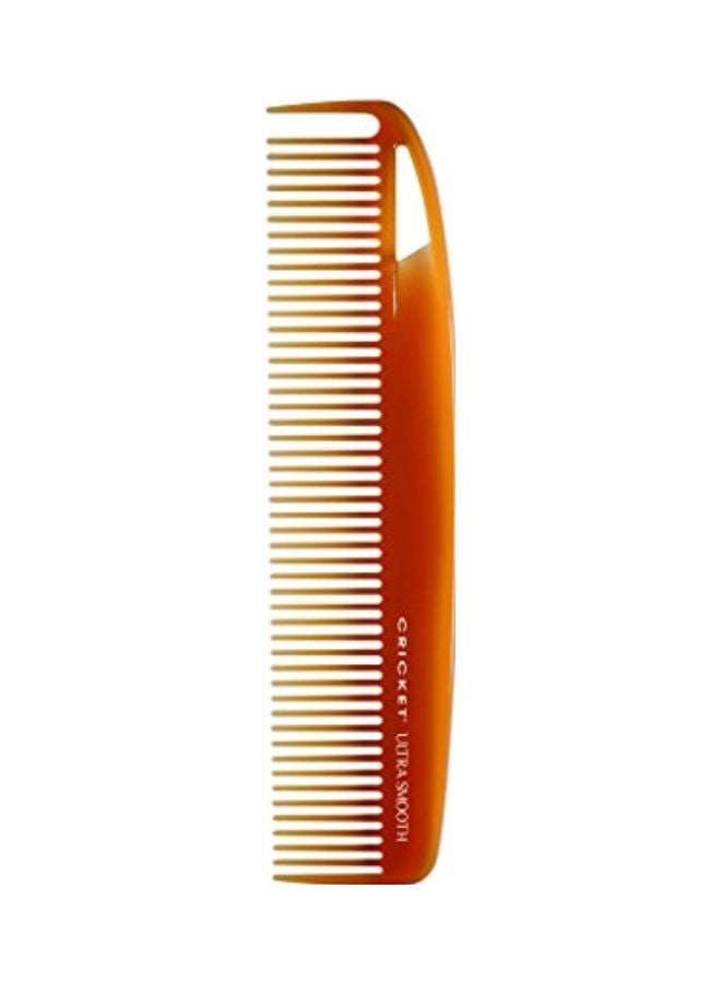 Ultra Smooth Hairdressing Comb Brown