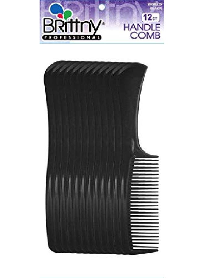 Combs Bulk Handle Black (12 Pcs.)