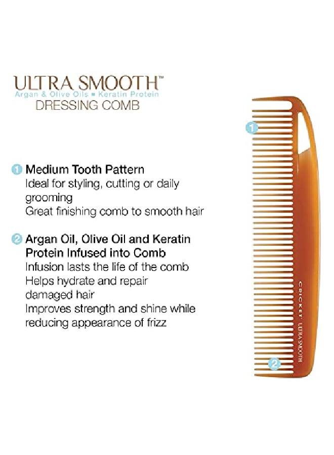 Ultra Smooth Dressing Comb For Hair Cutting And Styling Antifrizz