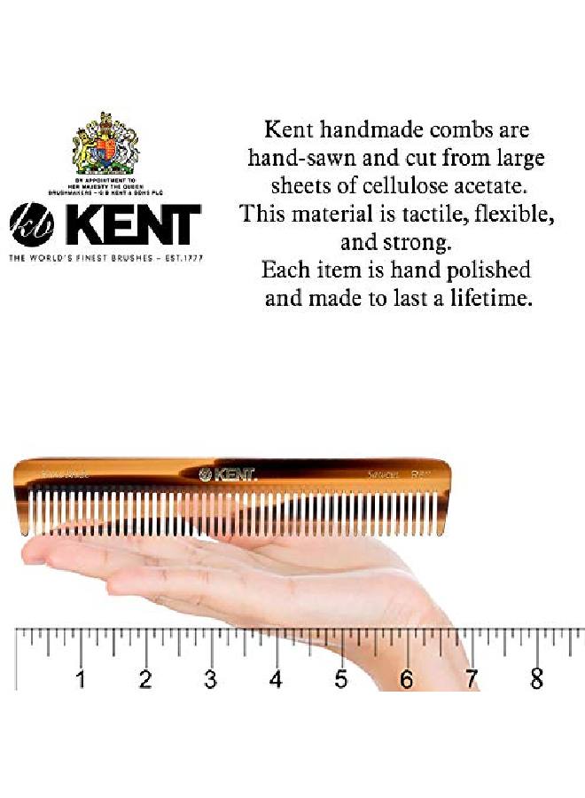 R5T All Coarse Hair Detangling Comb Wide Teeth Dressing Table Comb For Thick Curly Wavy Hair Hair Detangler Comb For Grooming Styling Hair Beard And Mustache Sawcut Handmade In England