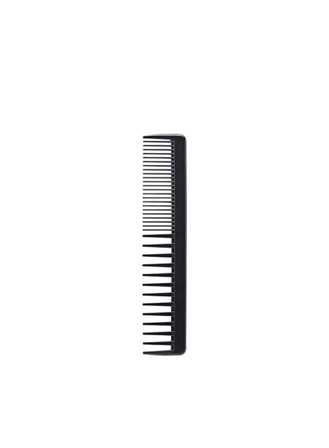 Ace Bifunction Comb Coarse Teeth & Regular Teeth Black 1Ct