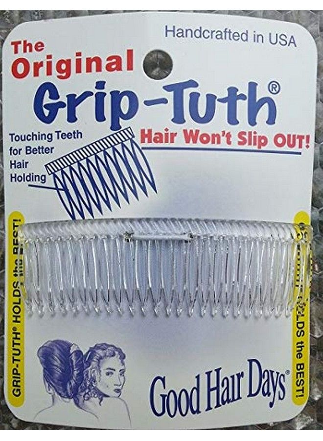 3 1/4 Inch Griptuth Shorty Comb Crystal