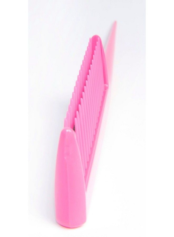 Dual Teeth Teasing Comb 8Inch Pink Dbc033