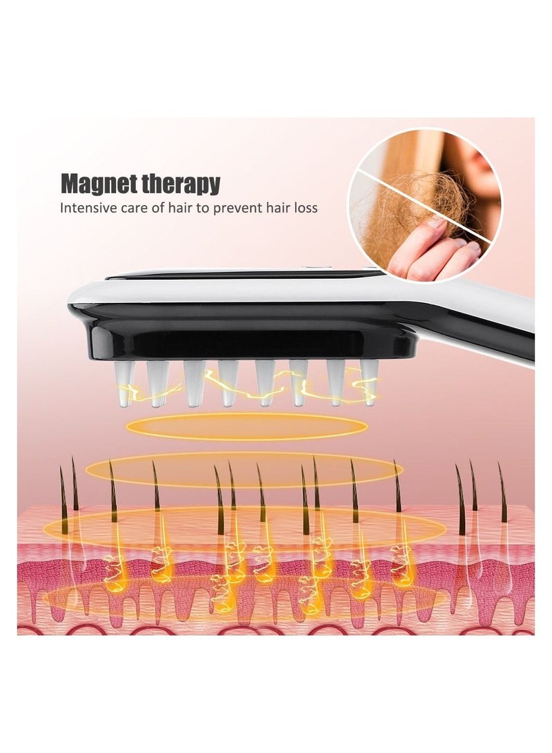 Electric Hair Growth Comb Infrared Laser Hair Care Style Anti-Hair Loss Hair Red Light Treatment Head Massager Hair Brush