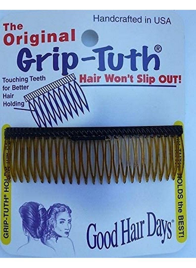 3 1/4 Inch Griptuth Shorty Comb Shell One Comb