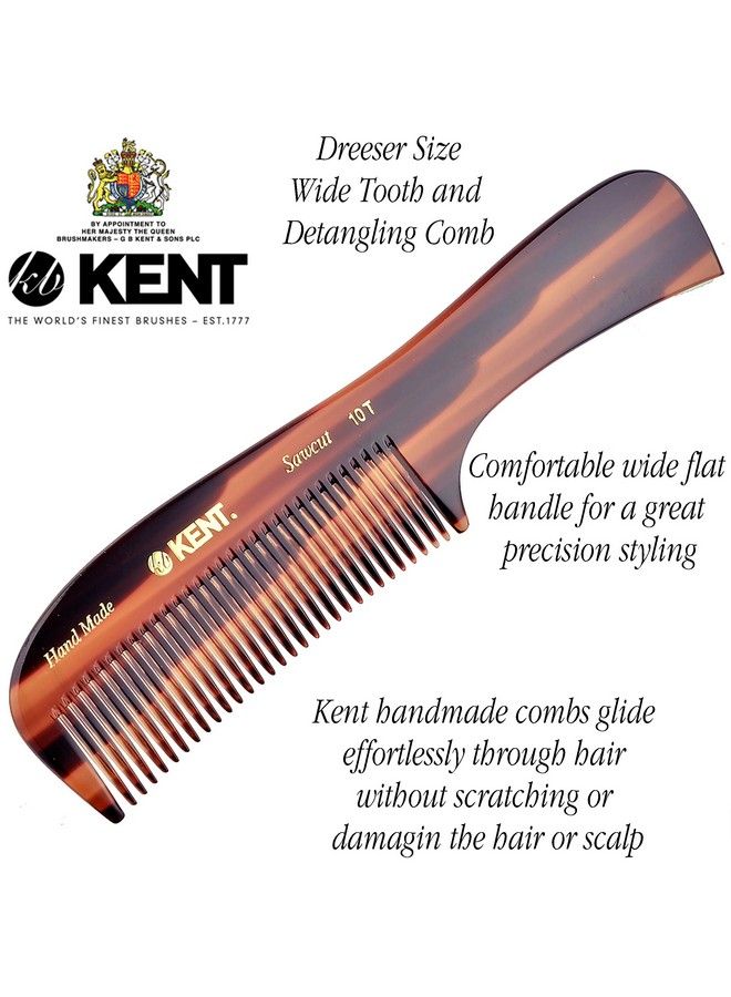 10T Large Wide Tooth Comb Rake Comb Hair Detangler / Wide Tooth Comb For Curly Hair Beard Combs/Hair Comb Hair Care Detangling Comb Hair Comb For Men Hair Supplies Natural Hair Comb Set