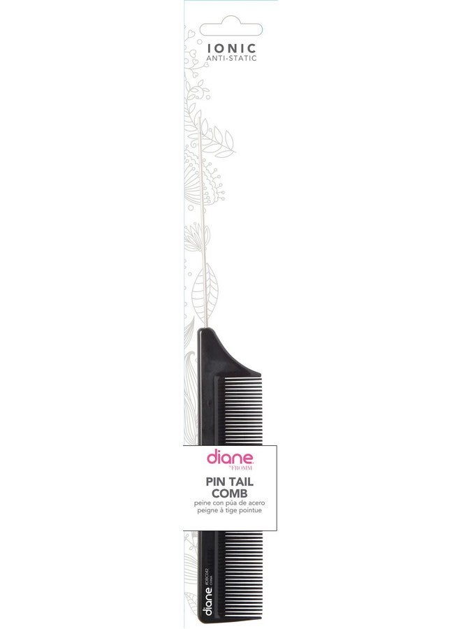 Iane Ionic Ddbc042Bc042 Antistatic Pin Tail Comb Black 12 Count