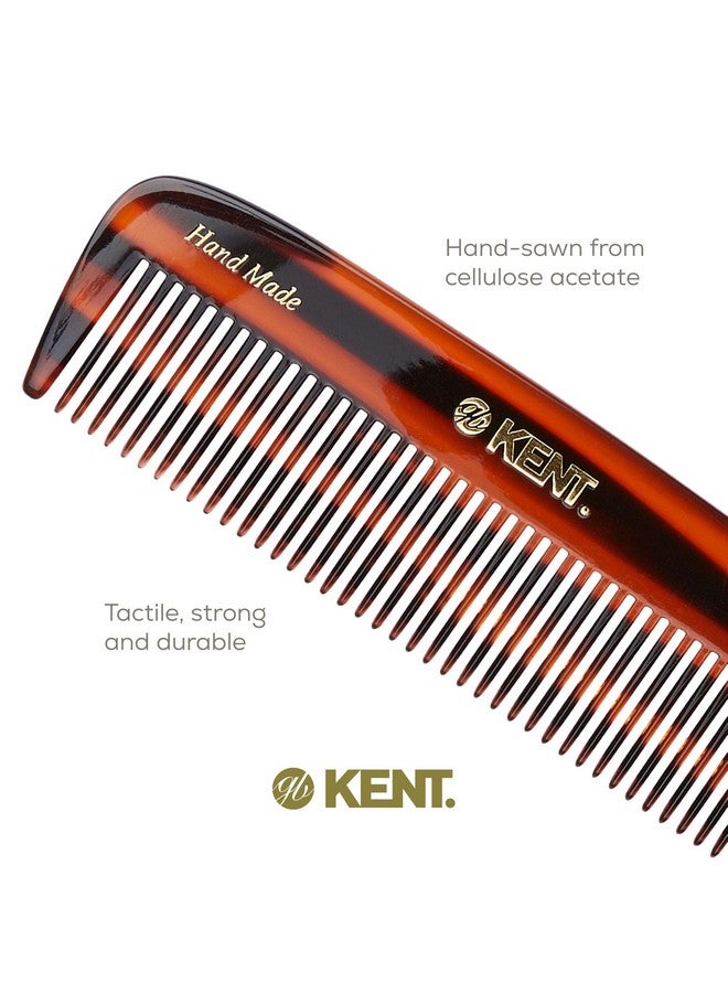 12T All Coarse Hair Detangling Comb Wide Teeth Pocket Comb For Thick Curly Wavy Hair. Hair Detangler Comb For Grooming Styling Hair Beard And Mustache. Sawcut Hand Polished. Handmade In England