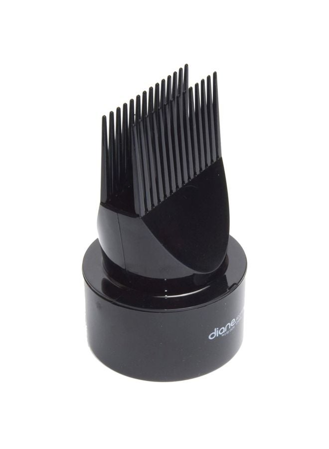 Snap On Hair Dryer Nozzle Black