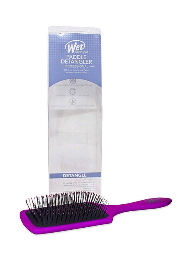 Paddle Detangler Purple 22.8cm