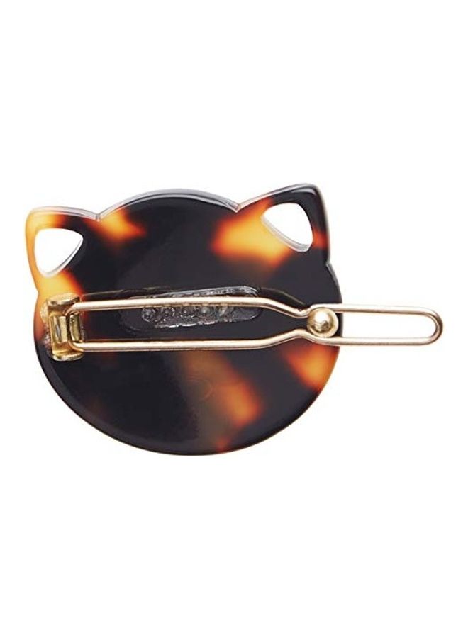 Small Cat Tige Boule Elegant Accent Piece For Fine Hair Multicolour 2x1.4x1.2inch