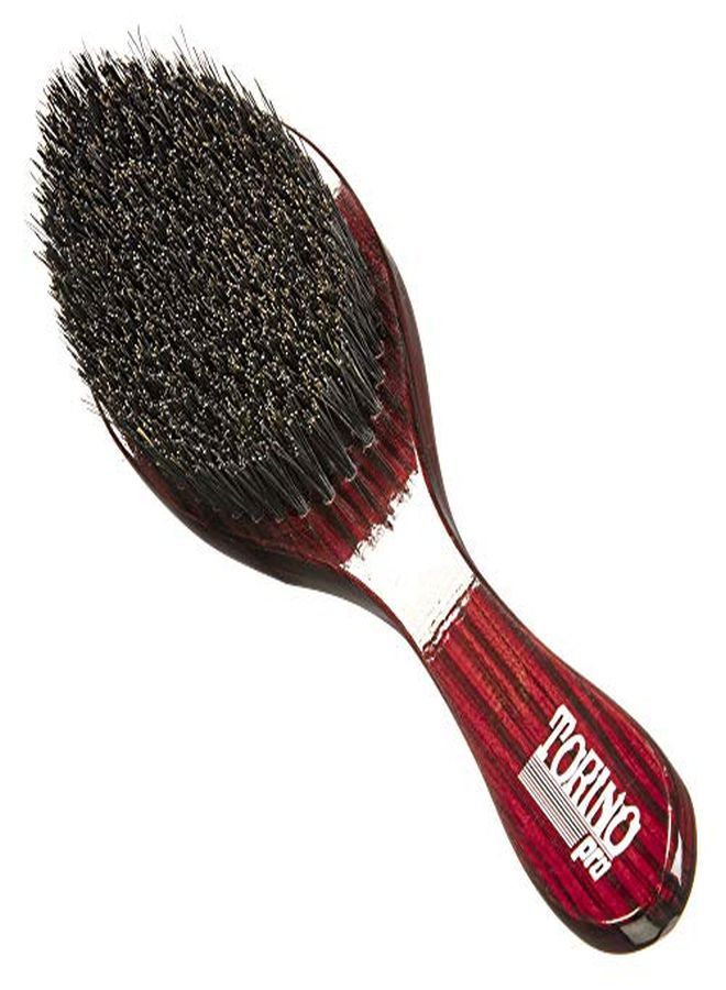 Ing Medium Hard Curve 360 Waves Brush Made With Reinforced Boar & Nylon Bristles (360 Waves Brushes)