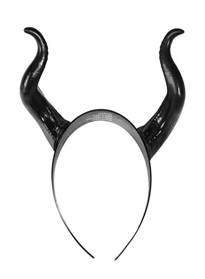 Devil Horn Headband Black Cosplay Horn Hair Hoop Halloween Dress Up Party Hair Accessories