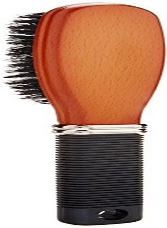 Performers All-Purpose Brush With Boar Bristles, Brown, Black, Silver