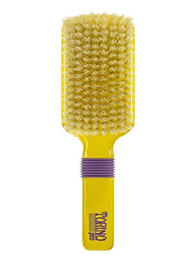 % Soft Boar Bristle Hair Brush For Men 360 Waves Brush Great For Connections And Laying Down Your 360 Waves Before Putting On Your Durag And Vertical Brushing