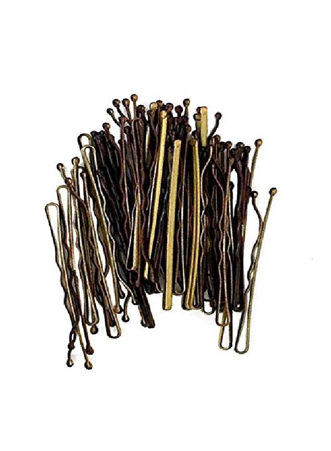 Essential Bobby Pins Hair Pins For Buns Hair Bobby Pins For Thick Hair & Thin Hair Hair Pins For Styling Mother'S Day Gift Hair Pins For Women Hair Accessories 45 Pc Brown