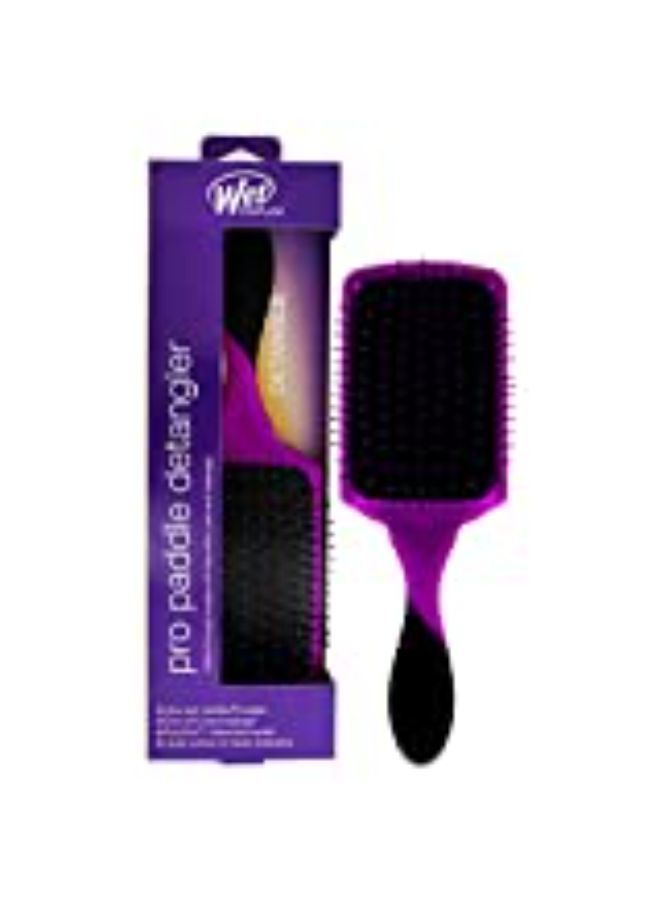 Pro Detangler Brush Paddle  Purple 1 Pc