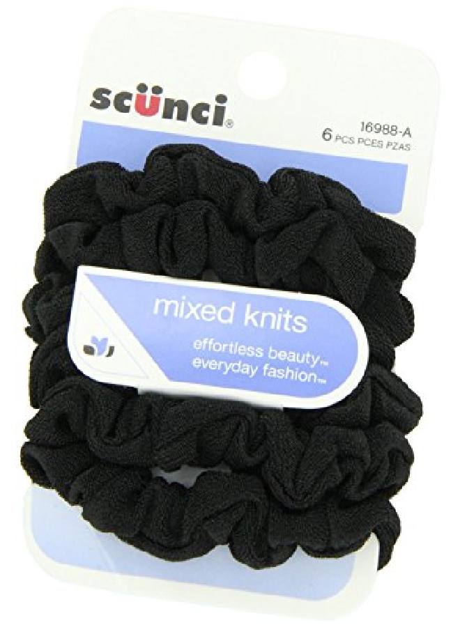Effortless Beauty Mini Slinky Black Twisters 18 3 Count