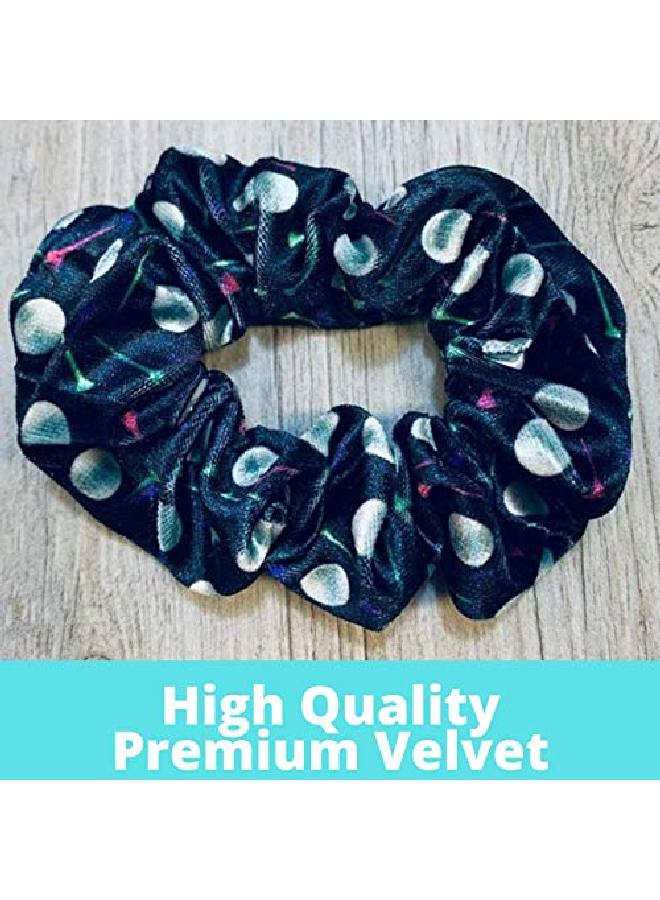 Golf Scrunchie Golf Hair Accessories Golfing Elastics For Golfers Golf Gifts For Women Teens And Girls