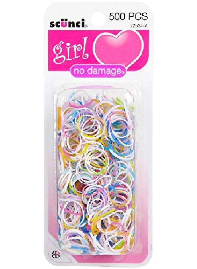 Girl No Damage Polyband Elastics 500 Ea
