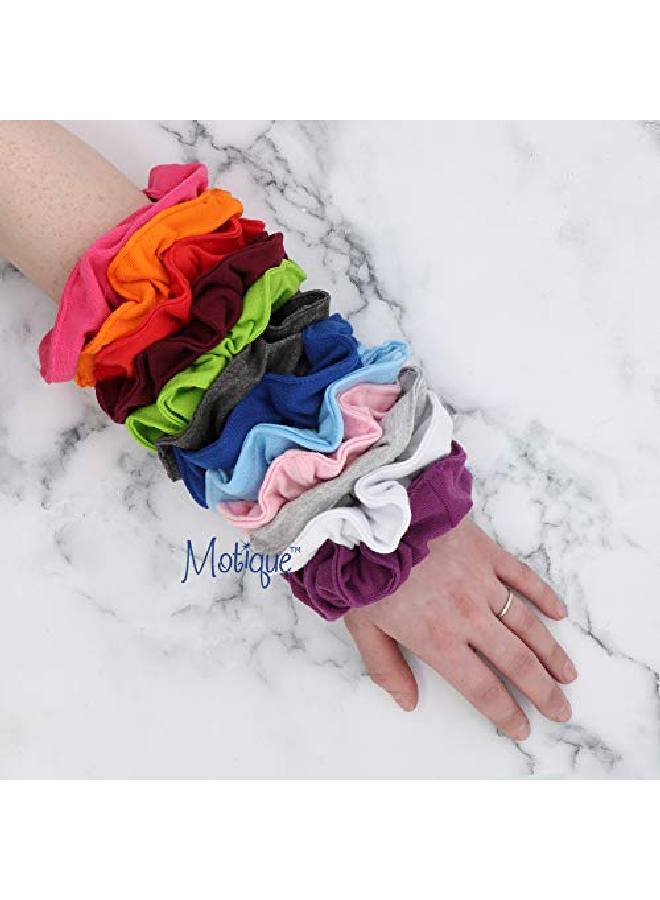 Large Solid Scrunchie Set Of 2Royal