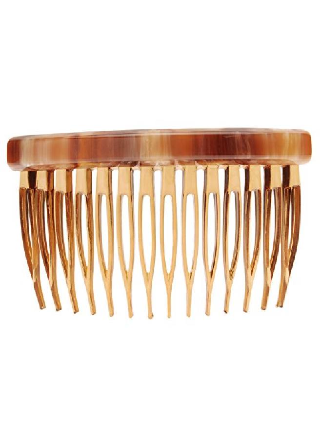 Basic Side Comb Caramel Horn