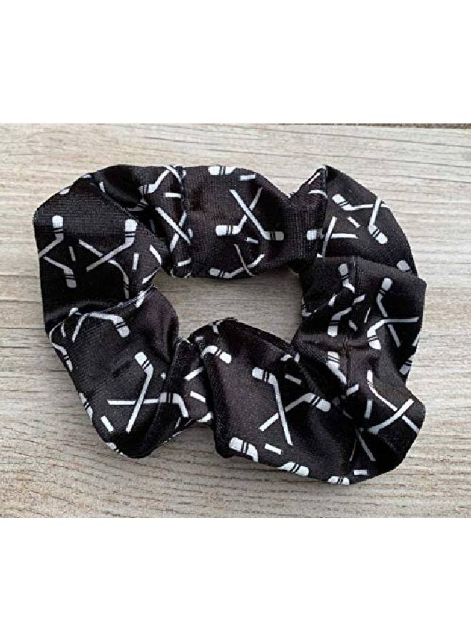 Hockey Hair Accessories Girls Premium Velvet Hockey Scrunchie Hockey Gift For Women Teens And Girls