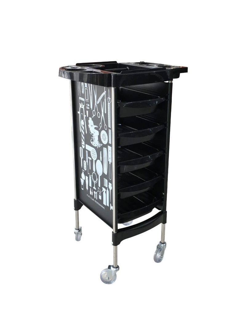 BEAUTY WHEELED  SALON TROLLEY WITH DRAWER