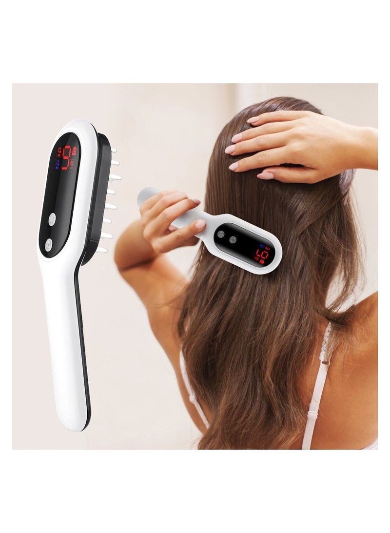 Electric Hair Growth Comb Infrared Laser Hair Care Style Anti-Hair Loss Hair Red Light Treatment Head Massager Hair Brush