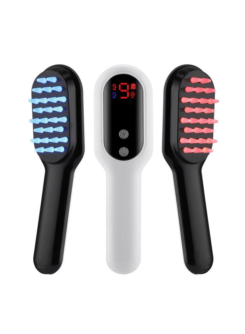 Electric Hair Growth Comb Infrared Laser Hair Care Style Anti-Hair Loss Hair Red Light Treatment Head Massager Hair Brush