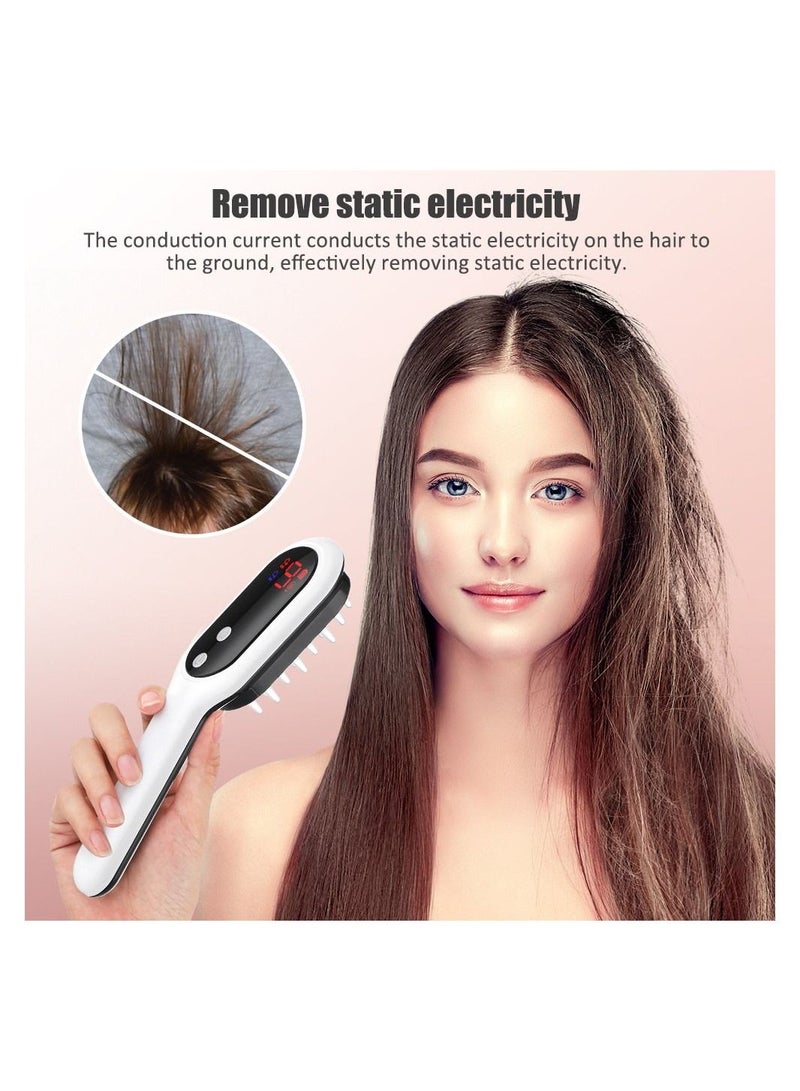 Electric Hair Growth Comb Infrared Laser Hair Care Style Anti-Hair Loss Hair Red Light Treatment Head Massager Hair Brush