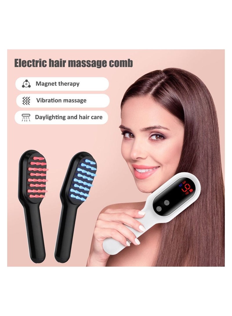 Electric Hair Growth Comb Infrared Laser Hair Care Style Anti-Hair Loss Hair Red Light Treatment Head Massager Hair Brush