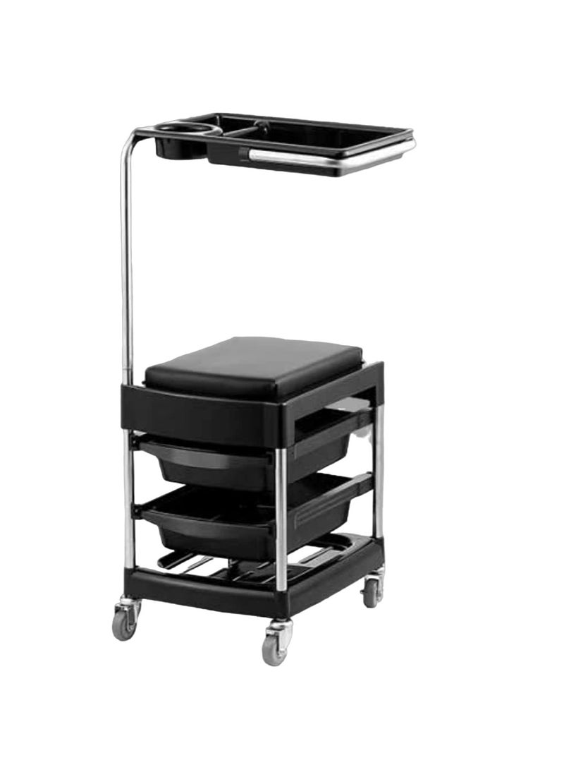 Professional Heavy Duty Pedicure and Manicure Tools Trolley For Salon- Spa- Beauty Salons