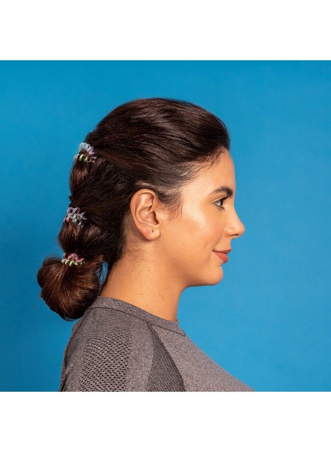 Power Magic Rainbow Hair Ring 3Pieces Multicolor