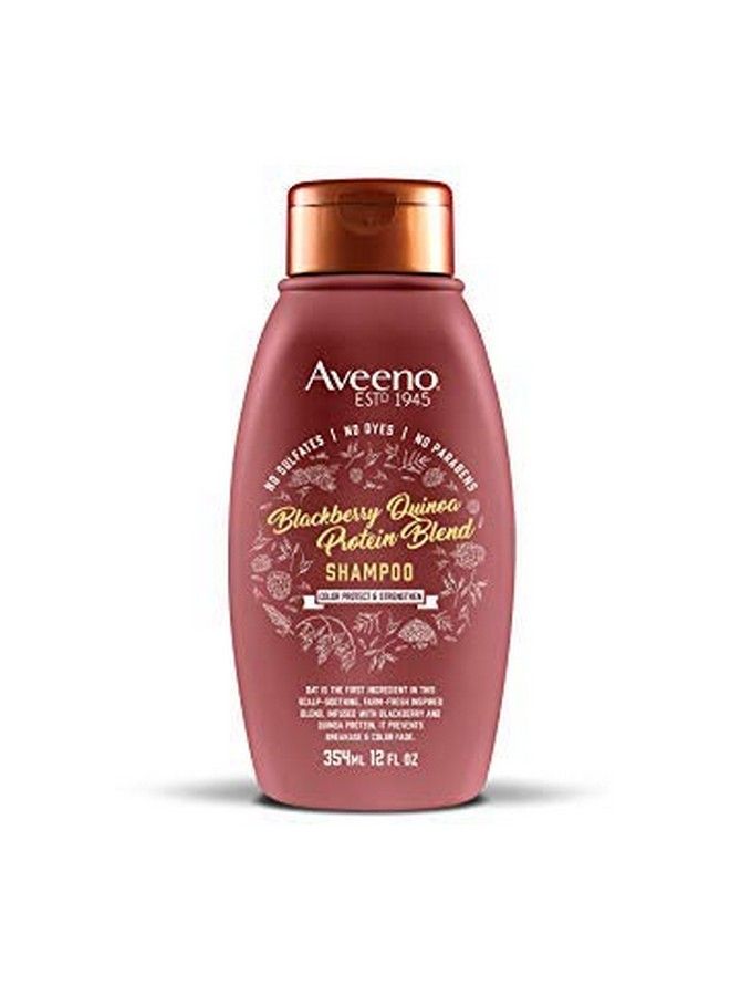 Scalp Soothing Blackberry Quinoa Protein Blend Shampoo For Color Protect