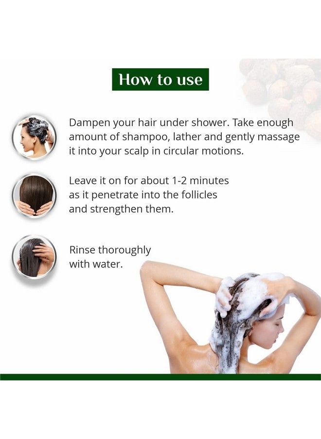 Amla Reetha Shikakai Hair Shampoo 200 Ml (Pack Of 4)